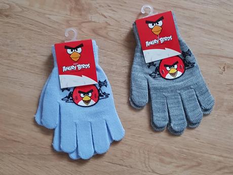 Rukavice angry birds, 98 / 104 / 110 / 116