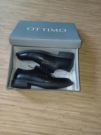 Polobotky-slavnostní boty ottimo vel.38 stélka 26c, 38