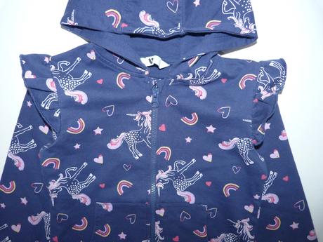 V by very mikina s jednorožci vel. 110, 110