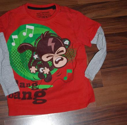 Tričko s opicí, next,128