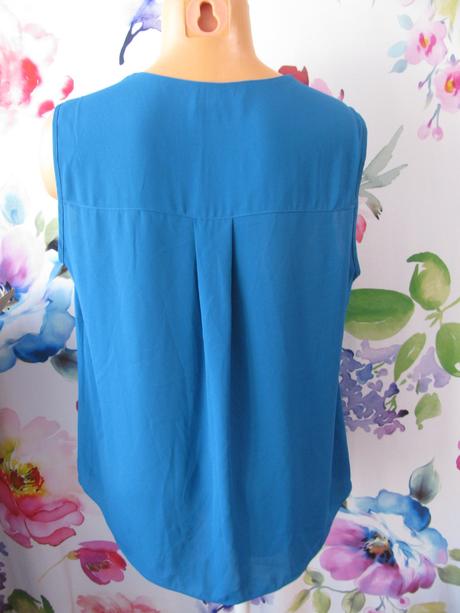 Dámská letní modrá halenka, tu,46