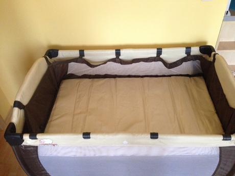 Skládací cestovní dětská postýlka, šířka (cm): 65,délka (cm): 120