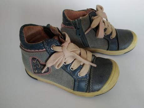 Kožené celoroční boty kotníkové, bubble gummers,22