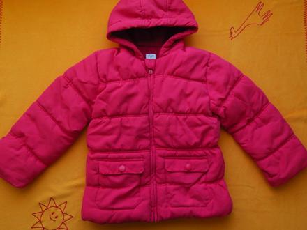 Bunda červená s kapucí, f&f,110