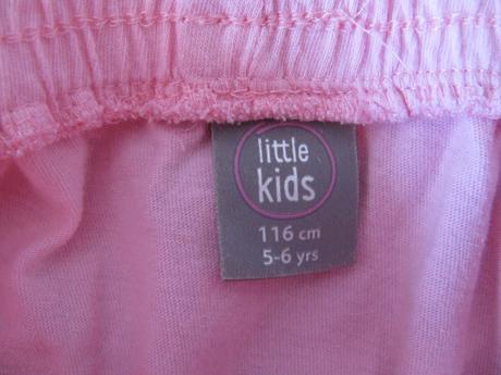 Dívčí růžová bavlněná sukně little kids, 116