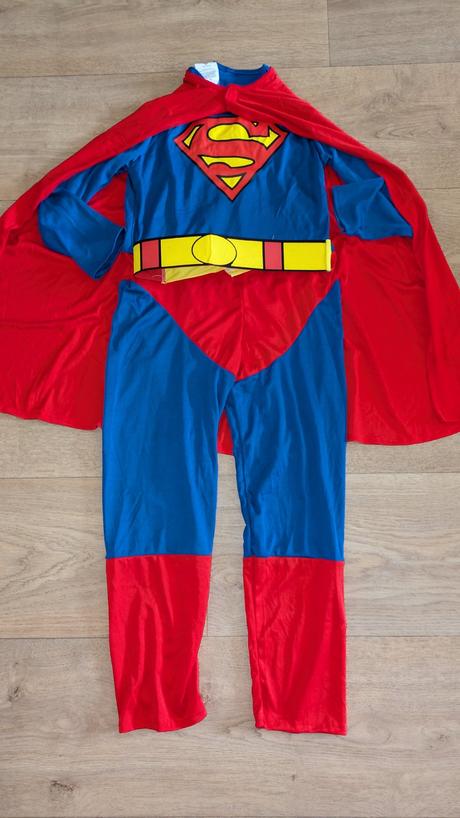 Ka318 karnevalový kostým superman vel. 8 - 10 let,