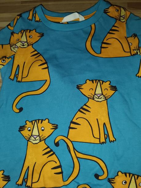 Tričko s tygry 86, marks & spencer,86
