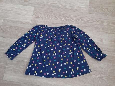 Plátěná halenka, tunika, nutmeg,110