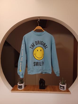 Mikina oversize smajlík xs/s, 158/164, house,164