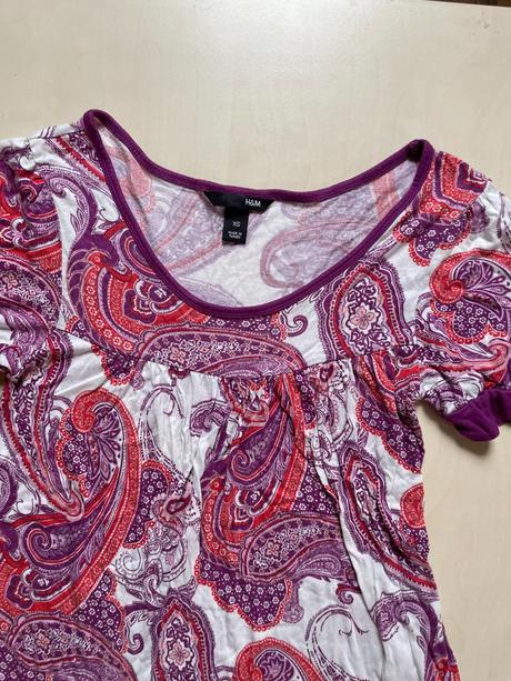 Ornament top, vel xs, hm, h&m,xs