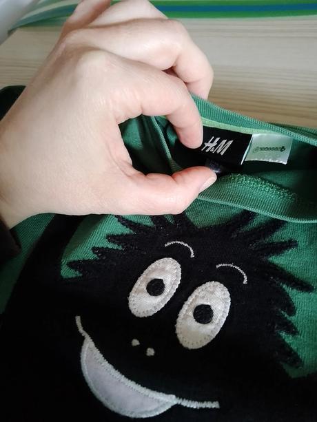 Triko s příšerkou, zn. h&m, h&m,92