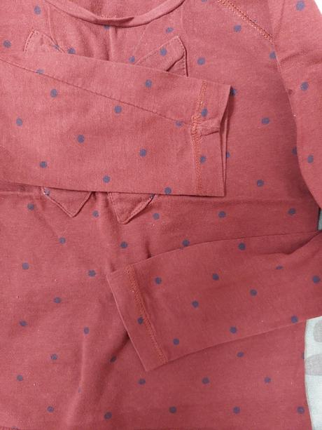 Tricko puntíky, mašle, coolclub,116