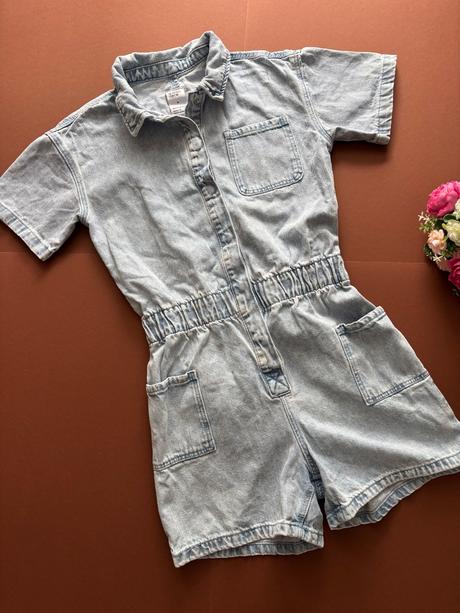 Ob/ overal džínový - v.12/13 let, denim co,158