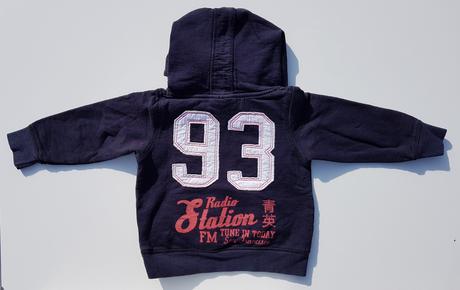 E230 chlapecká mikina s kapucí vel. 92, 92