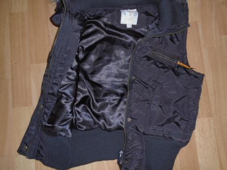 Vesta s kožíškem vel 158 - s, 158