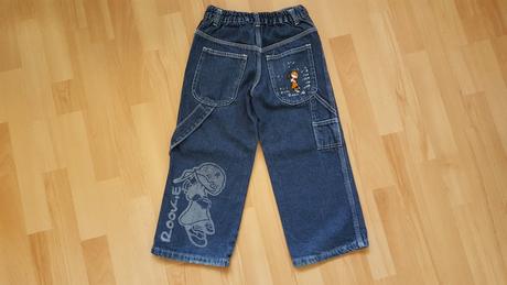 3/4 riflové kraťasy -5-6let, wolf,116