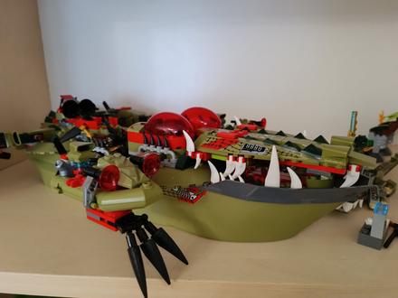 Lego chima 70006 craggerův krokodýlý člun + mix ch, 