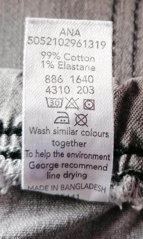 Krátké džínové kalhoty vel 134 - 140, george,134