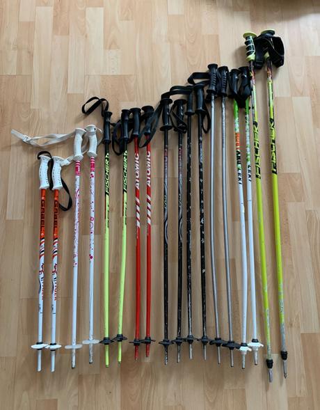 Lyžařské hůlky od 70 - 125 cm, 70 cm