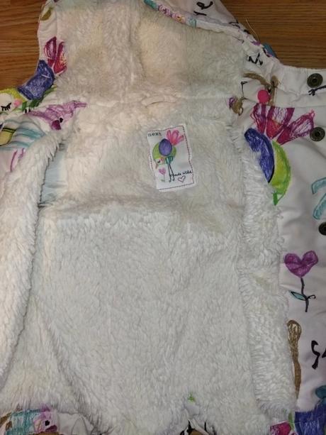 Zimní bunda s kožíškem s myšky 74 next, next,74