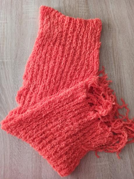 Pletená šála, xxl