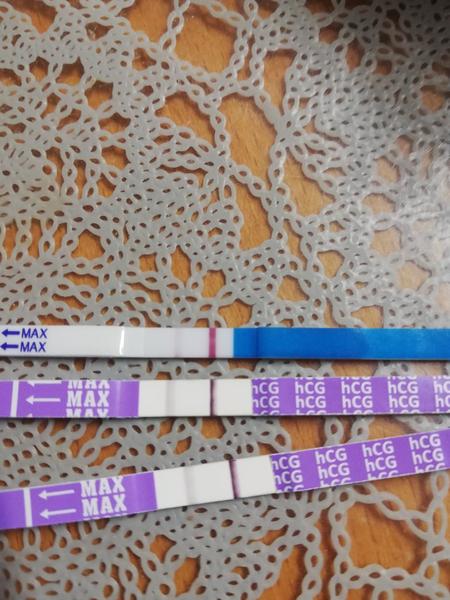 Těhotenský test. Co myslíte, je pozitivní nebo ne?