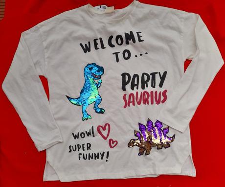 Tričko s dinosaurem zara 11-12 let, zara,152