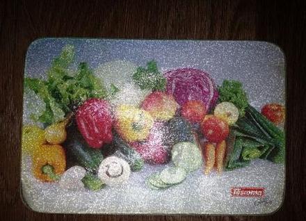 Skleněné krájecí prkénko tescoma, 