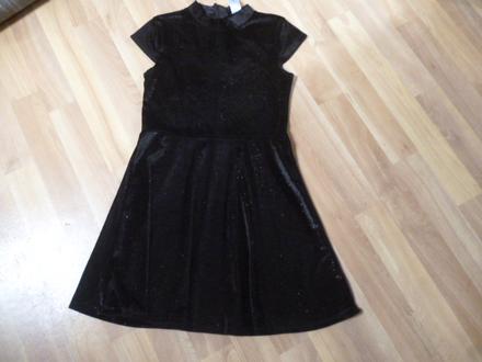 Třpytivé šaty vel. 10-12 c-a, c&a,146