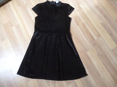 Třpytivé šaty vel. 10-12 c-a, c&a,146