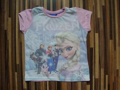 Tričko ledové království, young dimension,104
