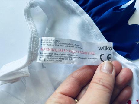 An14/ kostým roztleskávačka zombie - v.7/8 let,