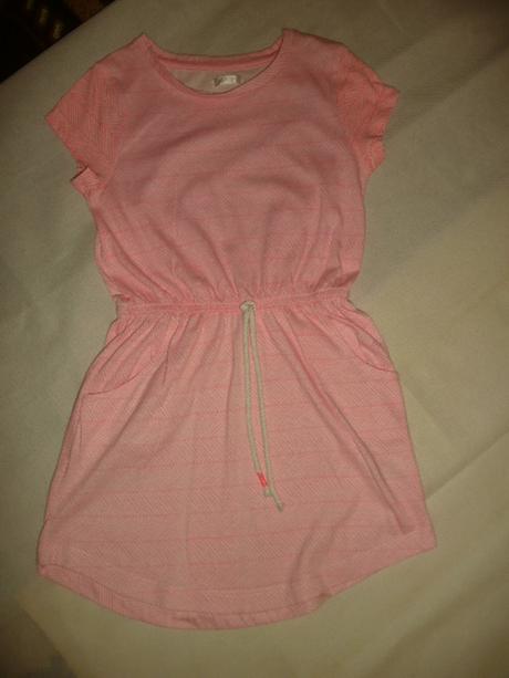 Tričko neon minnie šaty vel 7/8 let 4ks, 122–134