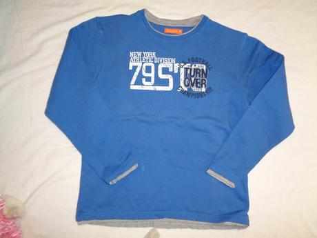 Modrá teploučká mikina, staccato,164