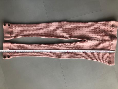 Starorůžové legíny s knoflíčky 6-7let 122-128cm, f&f,122