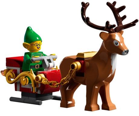Vánoční lego creator 10275 elfí domek,