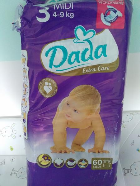 Nové plenky Dada Extra Care - zkušenosti