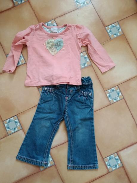 Rifle marks spencer + tričko next, marks & spencer,80