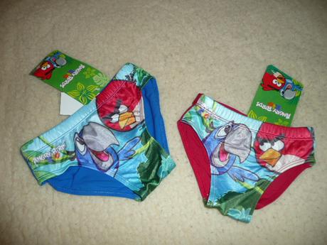 Plavky kluk angry birds rio vel 110 -140 4-10let, 104 - 140