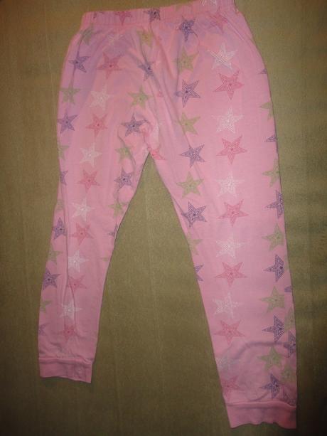 Pyžamové bavlněné kalhoty, vel. 7-8 let, 122