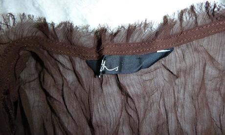 Halenko-tílkový-šifonový topík - vel.m-l, bhs,m