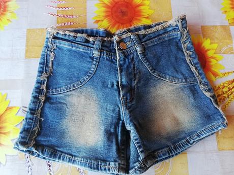 Šortky holčičí riflové., 110