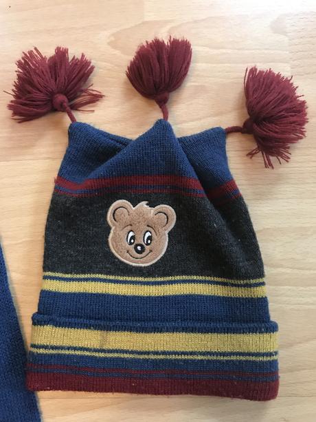 Dětská čepice+šála, c&a