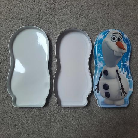 Plechové krabičky na drobnosti olaf frozen, 