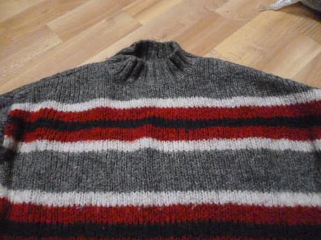 Pruhatý svetr vel.l-xl pro maminy, primark,l