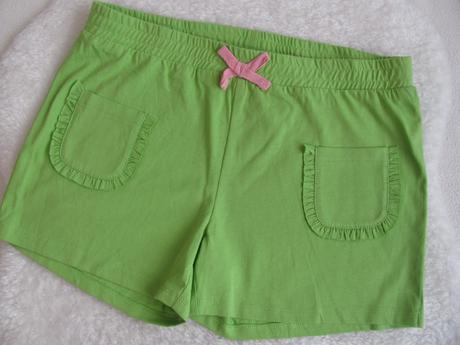Bavlněné zelené šortky, house,42