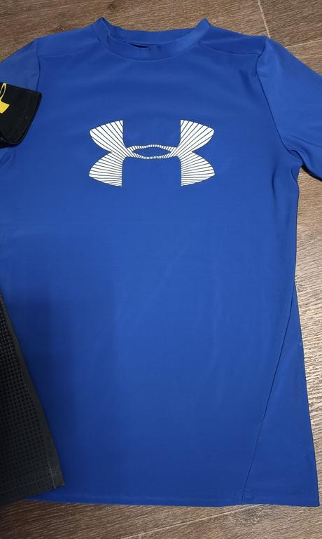 2 ks sportovní trička under armour vel. ymd 137/14, under armour,134