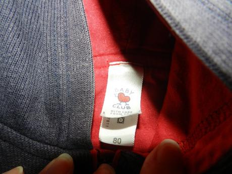 Mikina na zip b, c&a,80