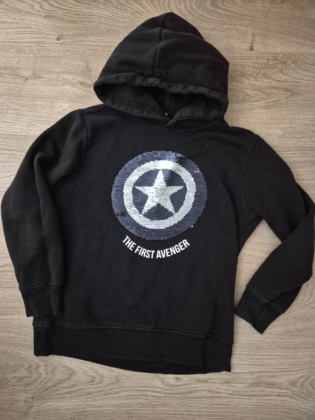 Mikina s otočnými flitry avengers zara vel. 140, zara,140
