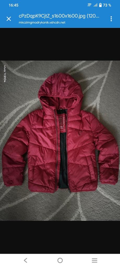 Zimní bunda, c&a,128